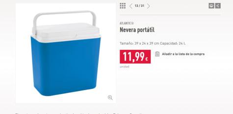 ALDI : portátil 24ltr