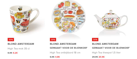 bijenkorf blond amsterdam