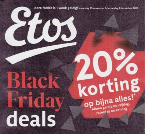 20% Korting op bijna alles bij Etos Aanbiedingen 20% Korting op bijna alles bij Etos Aanbiedingen