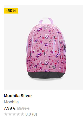 Fila Cupertino - Rosa - Mochila Escolar