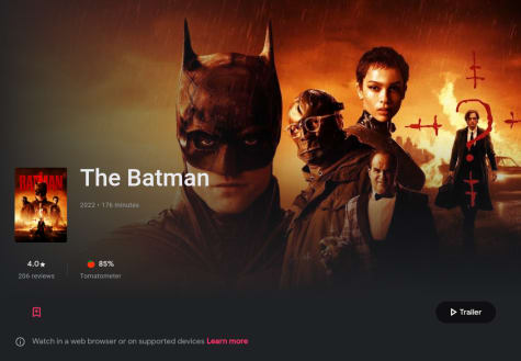 The Batman 2022 for £ at Google Play