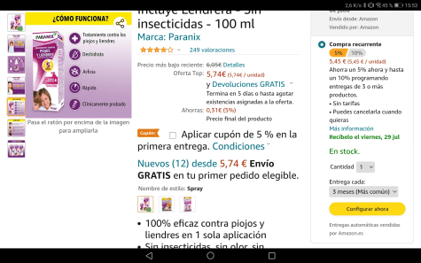 Paranix Spray Tratamiento para Piojos y Liendres - Incluye Lendrera - Sin  insecticidas - 100ml : : Belleza