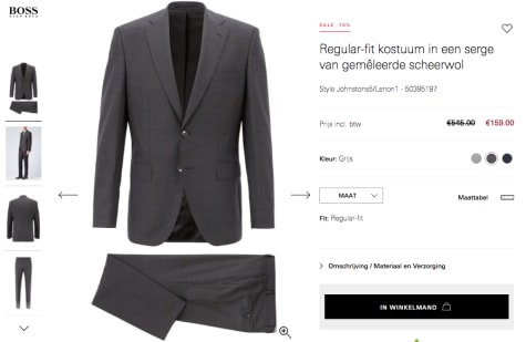 hugo boss colbert sale