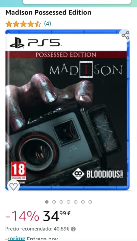 MadIson Possessed Edition - PlayStation 5 : : Videojuegos