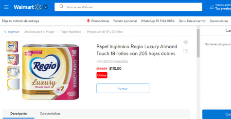 Papel Higiénico Húmedo Regio Almond Touch - Regio®