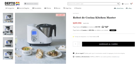 Robot de Cocina Kitchen Master