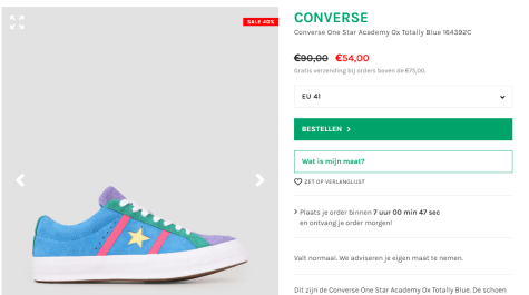 does academy sell converse