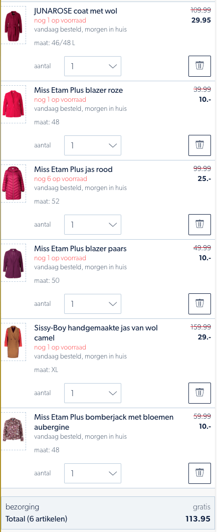 Tot 80% korting op vele jassen bij Wehkamp Aanbiedingen Tot 80% korting op vele jassen bij Wehkamp Aanbiedingen
