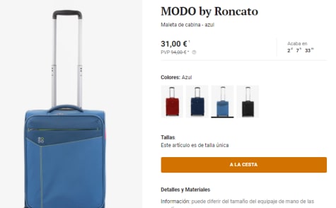 Maletas de viaje baratas | Zalando Privé ES
