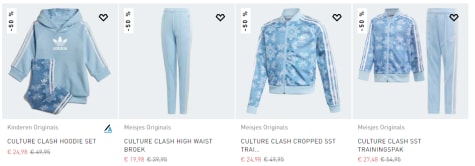 50% korting op alles in de Flash Sale bij Adidas Aanbiedingen