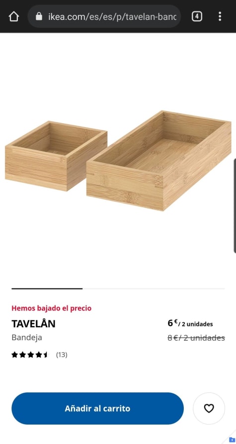 TAVELÅN bandeja - IKEA