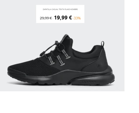 Zapatillas para Tenth Flake por 19.99€ Decimas