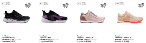 Zapatillas de mujer, Cyber Monday -40%