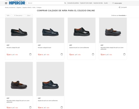 Comprar zapatillas deportivas de niño online · Hipercor (23)