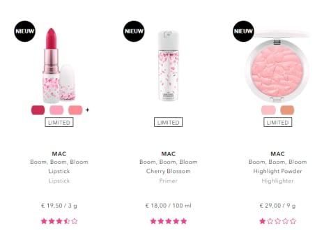 20% korting op diverse M.A.C. producten bij Douglas Aanbiedingen 20% korting op diverse M.A.C. producten bij Douglas Aanbiedingen