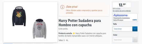 Las mejores ofertas en Sudaderas con capucha y sudaderas para hombre de Harry  Potter