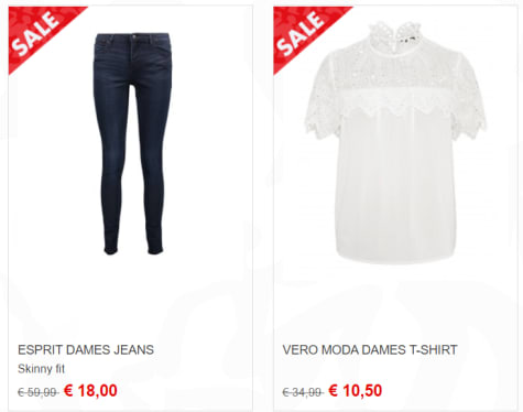 Tot 70% korting op dames en heren mode Aanbiedingen Tot 70% korting op dames en heren mode Aanbiedingen