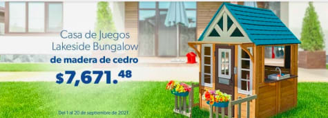 Casita de Madera KidKraft por $7, en Sam's Club