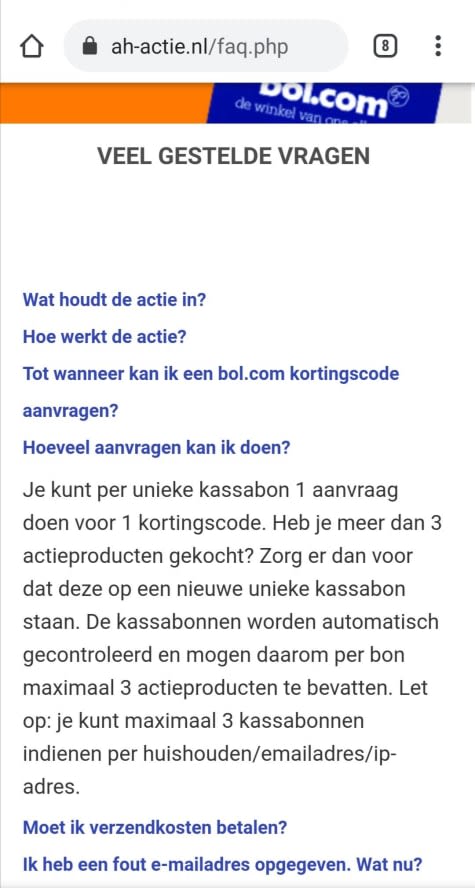 Gratis Bol.com cadeaukaart twv €5 bij aankoop van 3 actieproducten