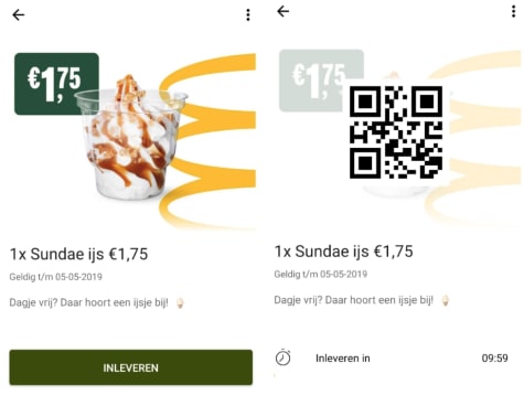 Diverse McDonald's Coupons en Kortingscodes Aanbiedingen