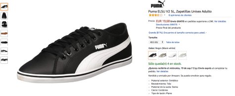 heroico Persona australiana Sumamente elegante Zapatillas Puma unisex ELSU V2 SL a 19,68€