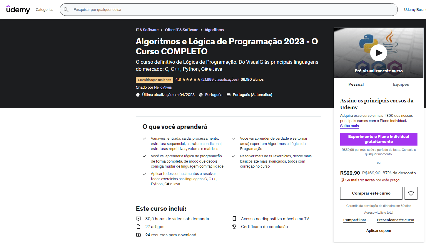 PDF) VisuAlg -Ferramenta de Apoio ao Ensino de Programação