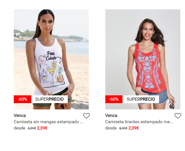 Outlet discount de venca