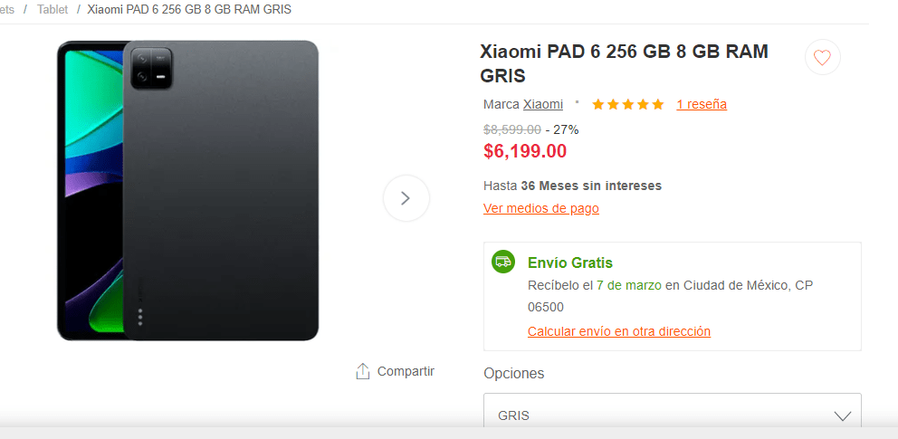 Xiaomi Mi Pad 5  MercadoLibre 📦