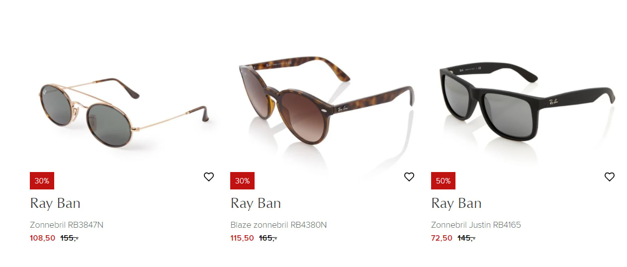 Tot 50% Korting op diverse Ray-Ban zonnebrillen Aanbiedingen Enlarged image