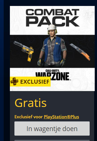 Gratis Call of Duty Warzone™ - Combat Pack Aanbiedingen Enlarged image