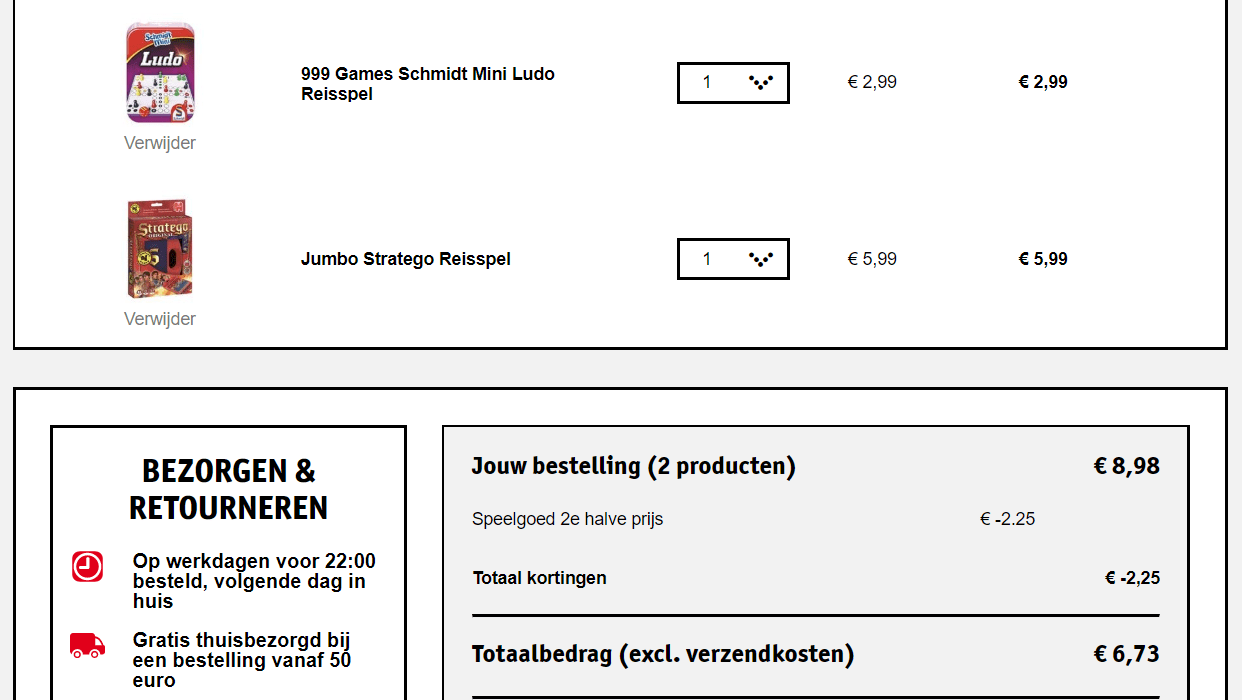 Alle Reisspellen 2e voor de halve prijs bij Kruidvat Aanbiedingen Enlarged image