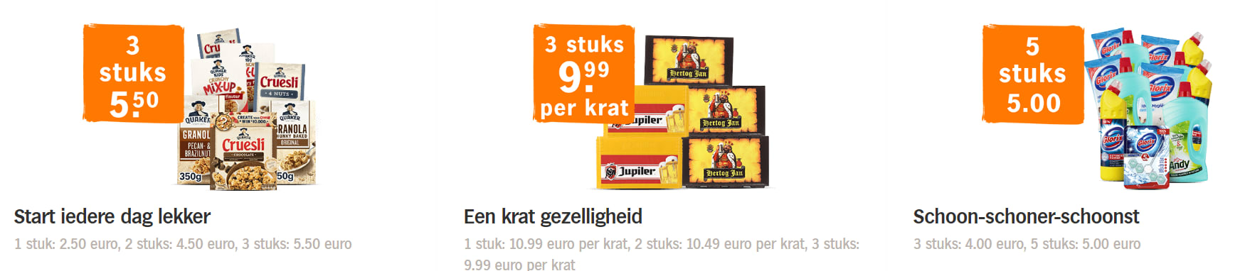 StapelKorting Zomerweken bij Albert Heijn Aanbiedingen Enlarged image