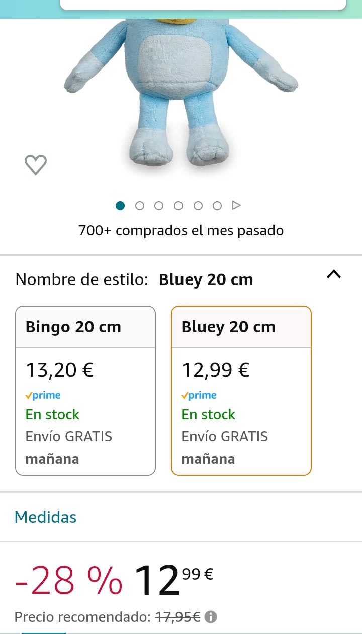muñeco bluey y bingo – Compra muñeco bluey y bingo con envío gratis en  AliExpress version