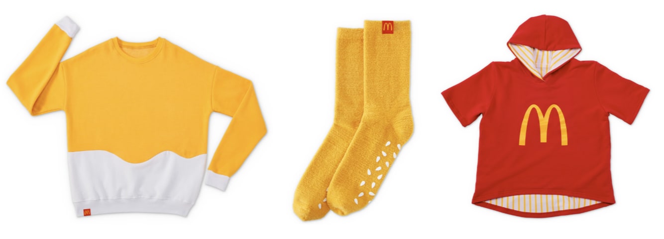 McDonalds Premium kleding te bestellen via Ubereats Aanbiedingen Enlarged image
