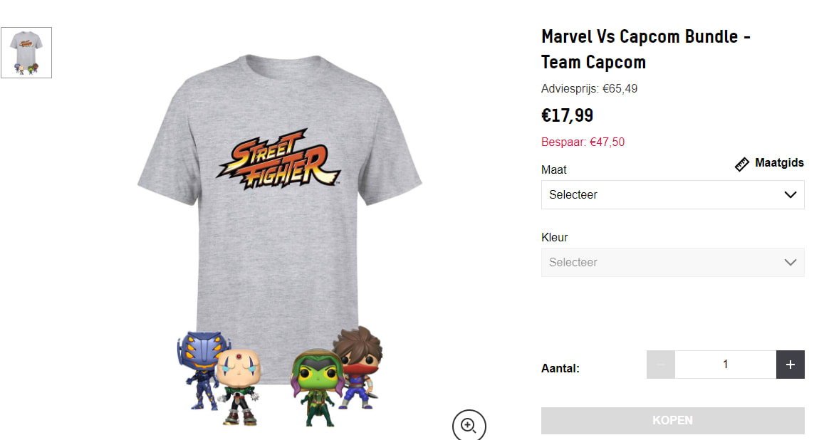 Marvel Vs Capcom Bundle - Team Capcom voor €17,99 Aanbiedingen Enlarged image