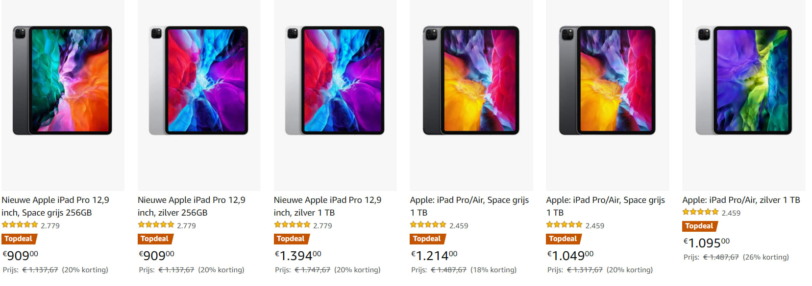 Tot 26% Korting op diverse Apple iPad's Aanbiedingen Enlarged image