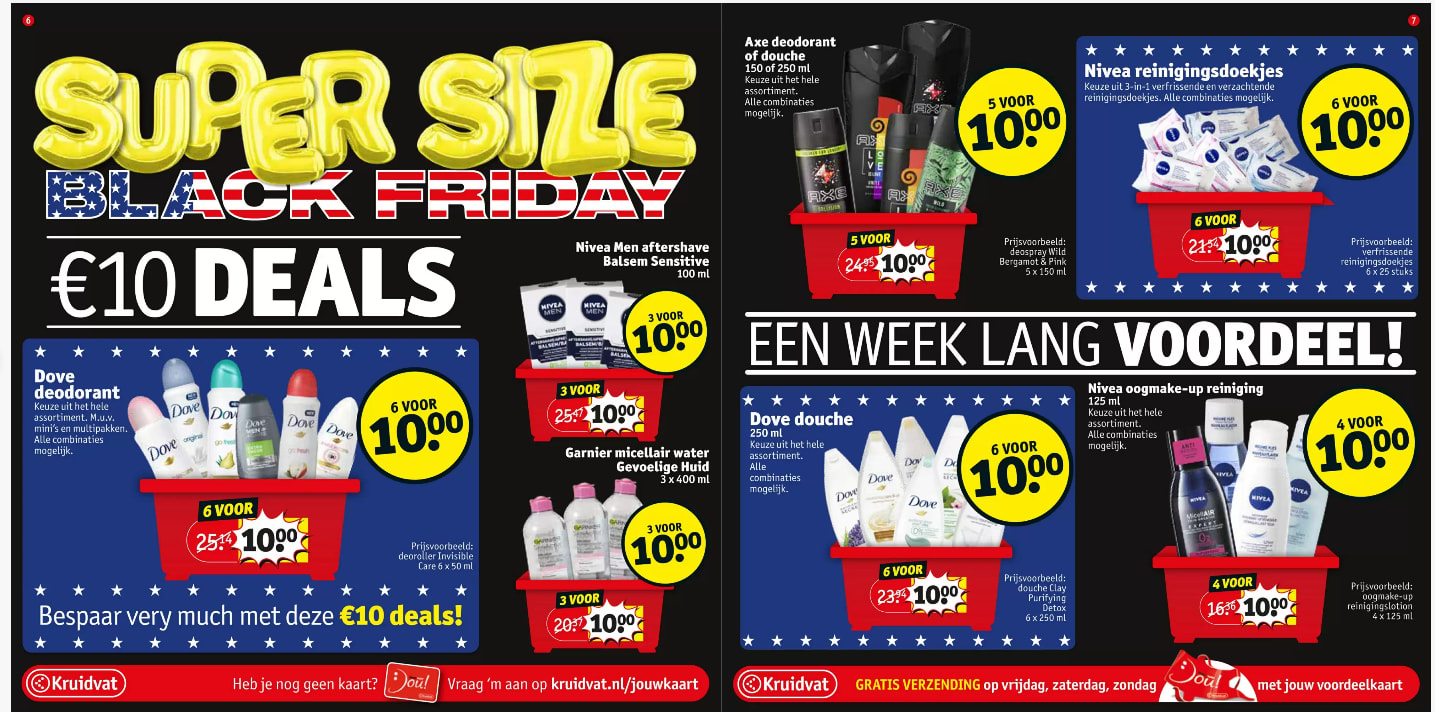 Elke dag een andere Black Friday deal bij Kruidvat Aanbiedingen Enlarged image