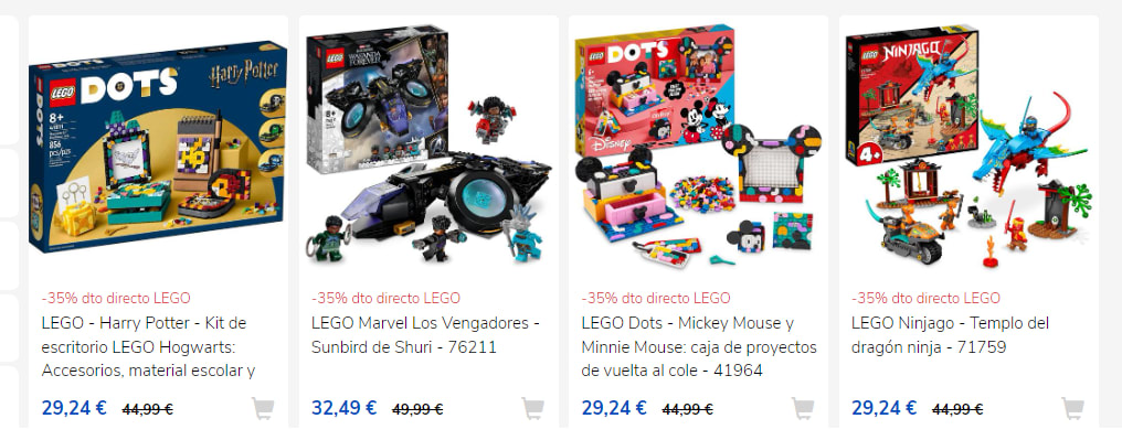 Recopilacion de Legos al 35% de Descuento en Toys R Us