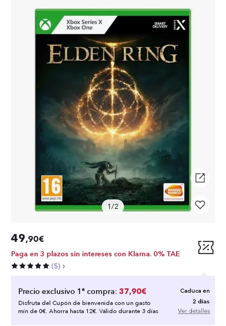 Comprar Elden Ring Xbox Series Estándar