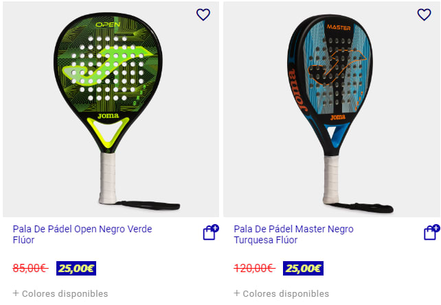 Pala de pádel Open negro verde flúor