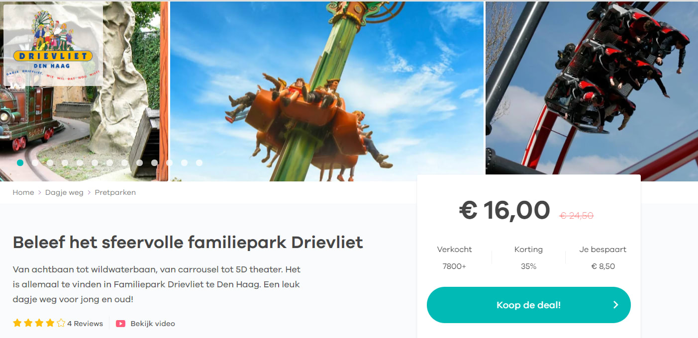 Drievliet ticket voor maar €16 Aanbiedingen Enlarged image