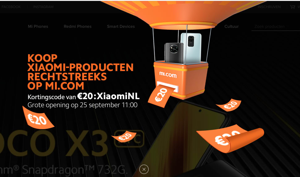 €20 korting op je bestelling Aanbiedingen Enlarged image