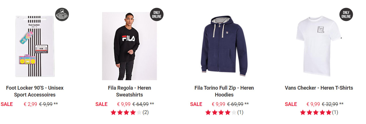 Tot 80% Korting in de Footlocker sale Aanbiedingen Enlarged image