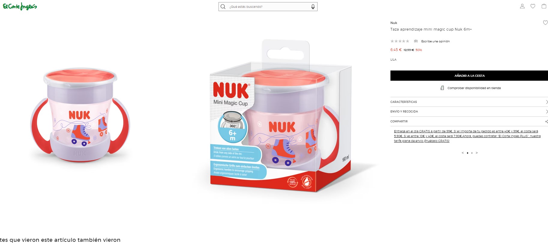 Chollo! 2 vasos para bebé NUK Magic Cup sólo 9.99€. - Blog de Chollos