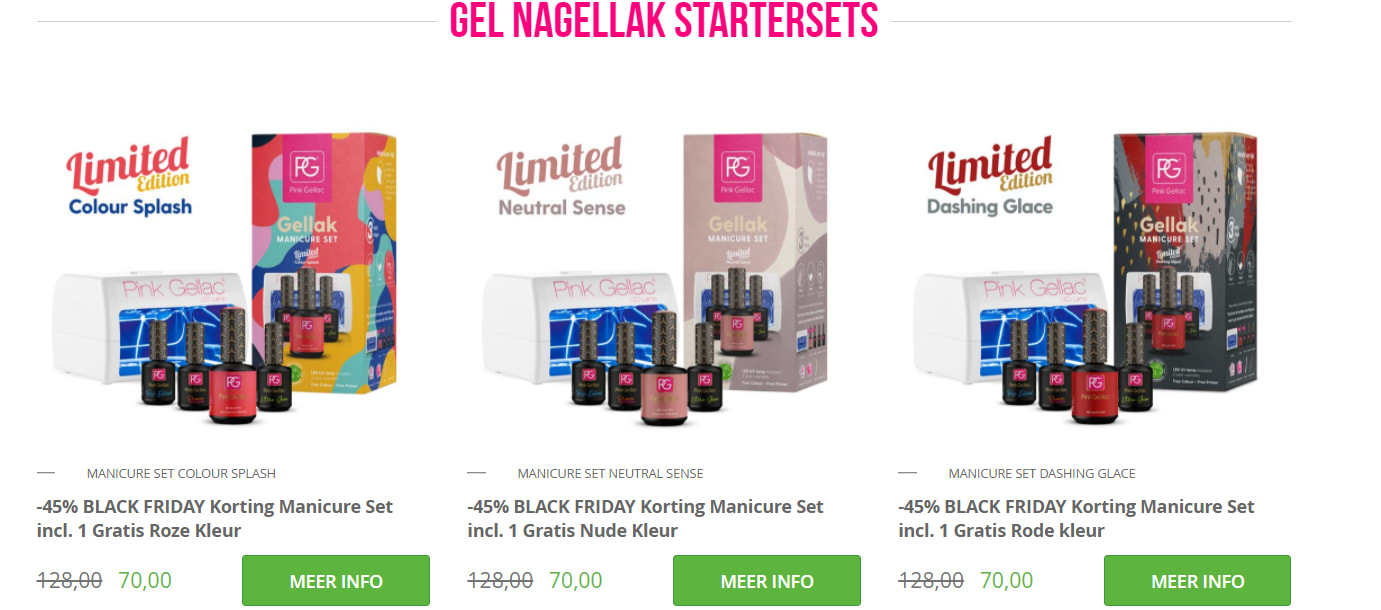 Tot 45% Korting bij Pink Gellac met Black Friday Aanbiedingen Enlarged image