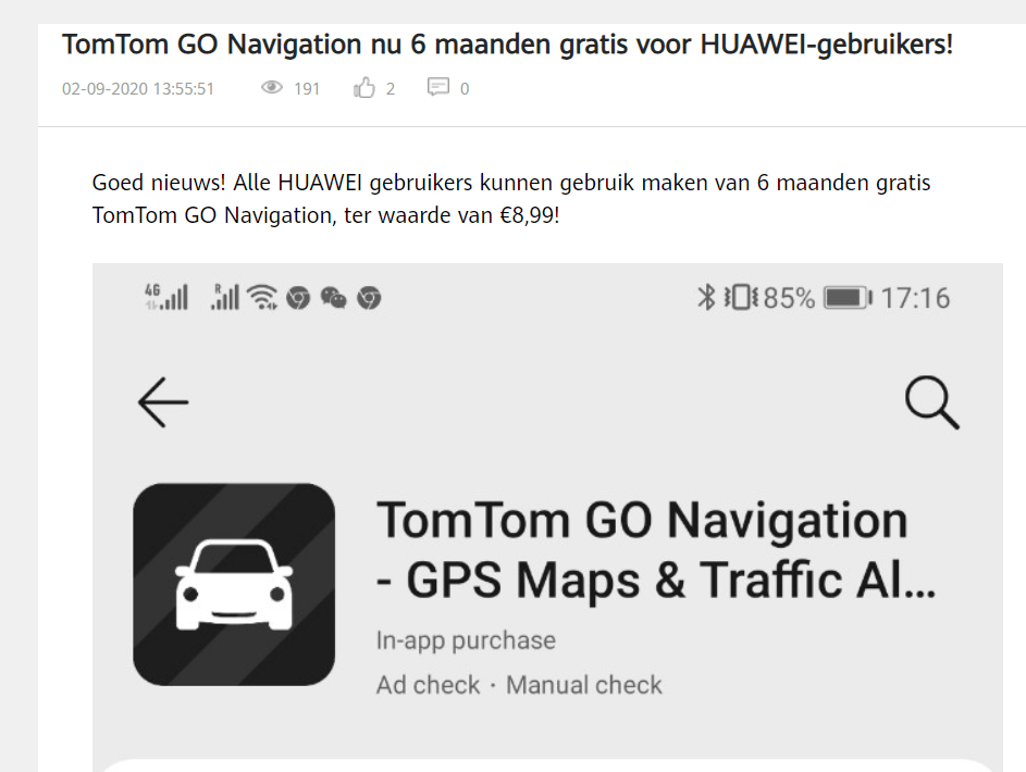 TomTom GO Navigation 6 maanden gratis Aanbiedingen Enlarged image