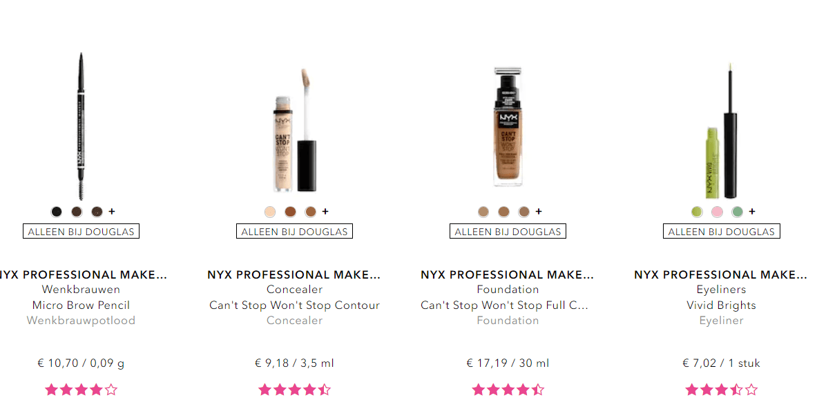 25% Korting op alle NYX Professional Make-up Aanbiedingen Enlarged image