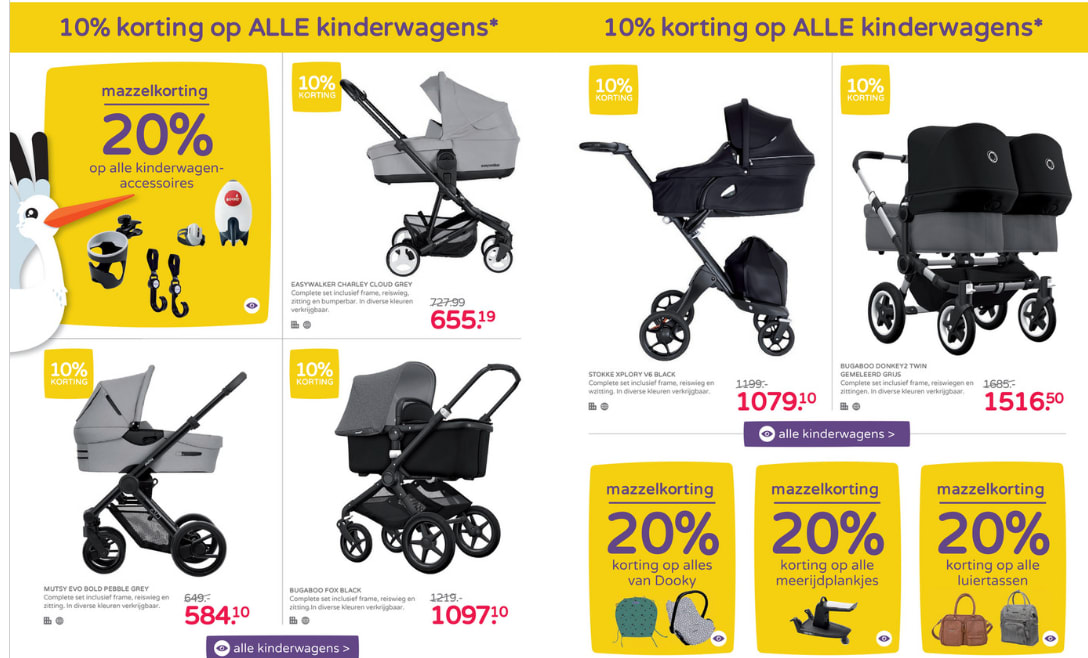Mega Mazzeldagen met hoge kortingen bij Prenatal Aanbiedingen Enlarged image