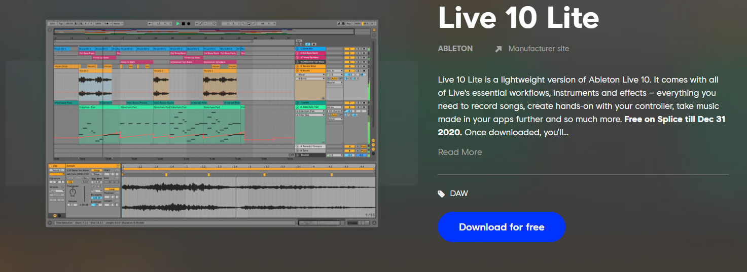 ableton live 10 lite