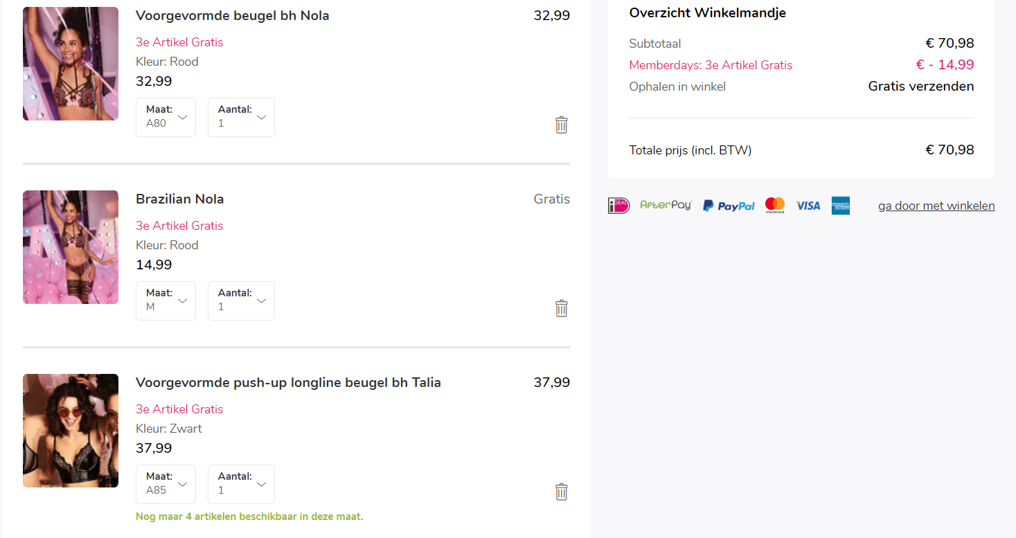 Alle bestsellers het derde artikel gratis Aanbiedingen Enlarged image